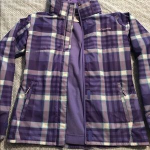 ECU M 10/12 girls Columbia interchangeable jacket